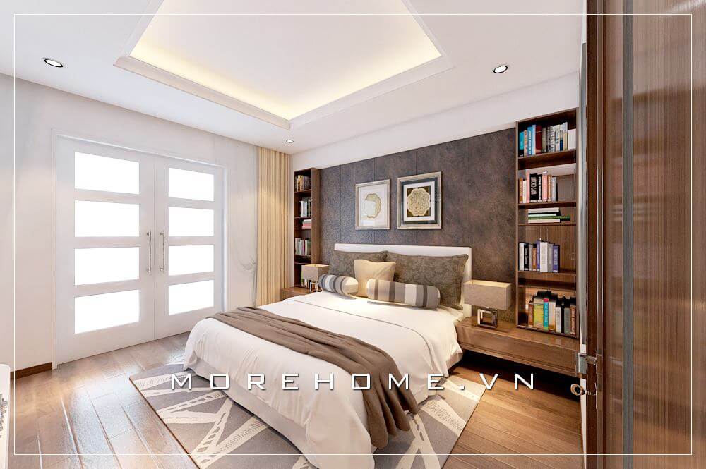 Giường ngủ chung cư hiện đại Giường ngủ chung cư hiện đại