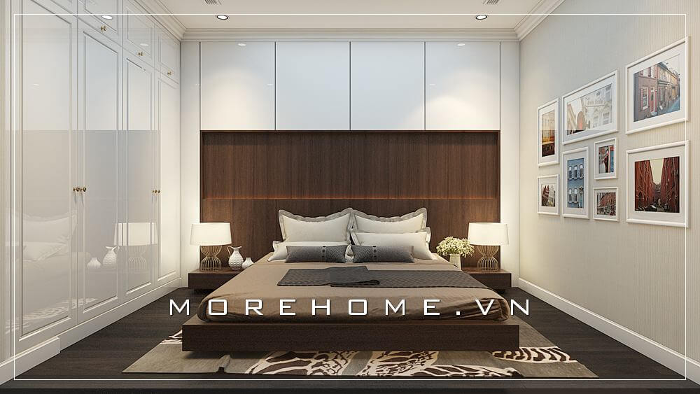 Giường ngủ chung cư hiện đại Giường ngủ chung cư hiện đại