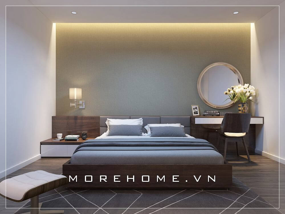 Giường ngủ chung cư hiện đại Giường ngủ chung cư hiện đại