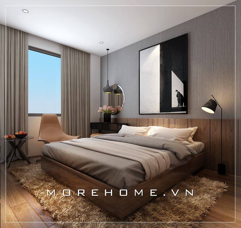 Giường ngủ chung cư hiện đại Giường ngủ chung cư hiện đại