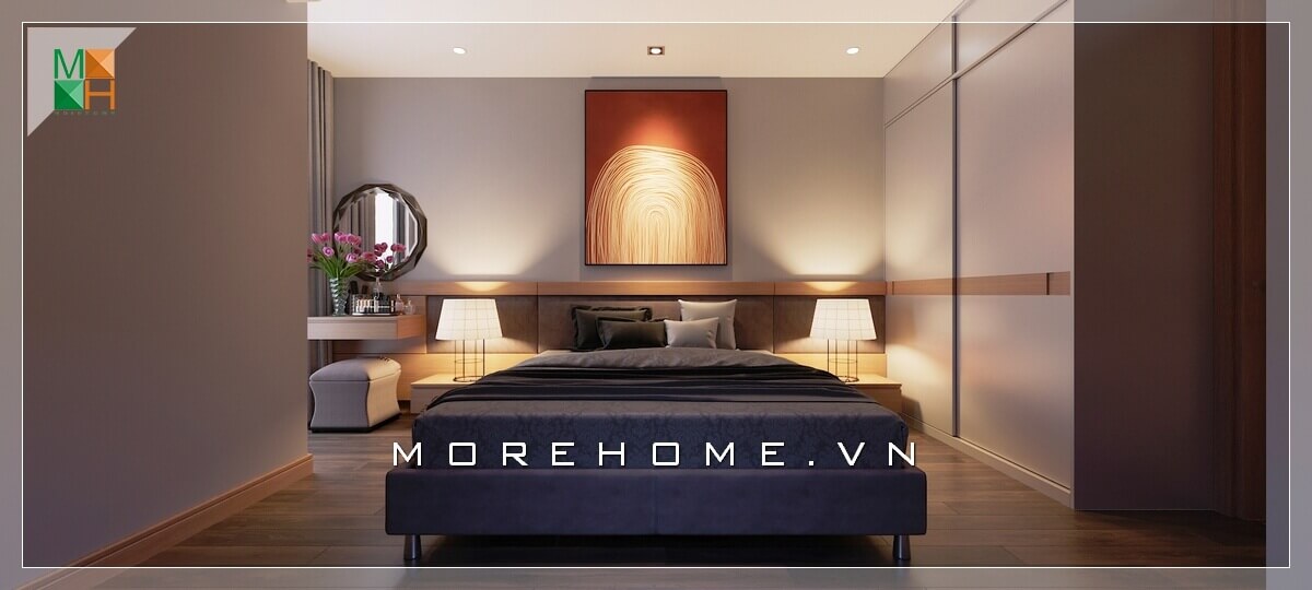 Giường ngủ chung cư hiện đại Giường ngủ chung cư hiện đại