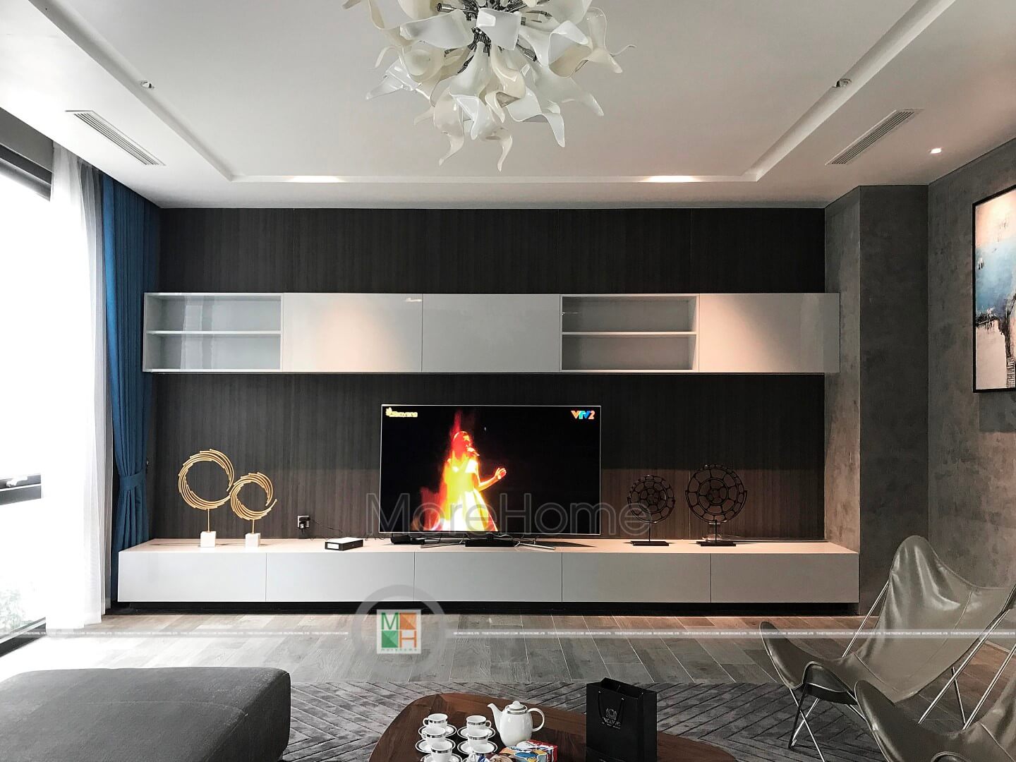 Nâng cấp không gian phòng khách với nhiều nội thất tối ưu diện tích Thiết kế nội thất phòng khách biệt thự