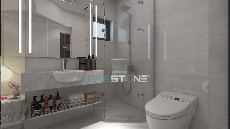 Thiết kế không gian phòng tắm sang trọng theo phong cách hiện đại tối giãn