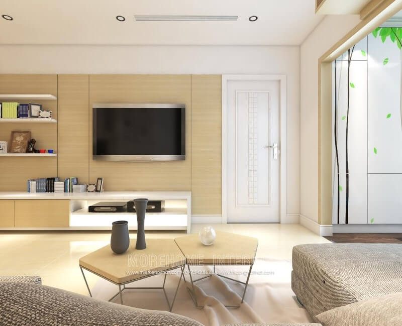 Bàn trà MH-HD047 phong cách hiện đại trang trí phòng khách chung cư độc đáo