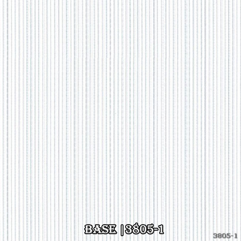 Với những vân giấy dọc, sắc trắng nhẹ nhàng, giấy dán tường Base 3805-1 sẽ cho bạn cảm giác như ngôi nhà của mình sẽ cao hơn và trang nhã hơn rất nhiều.