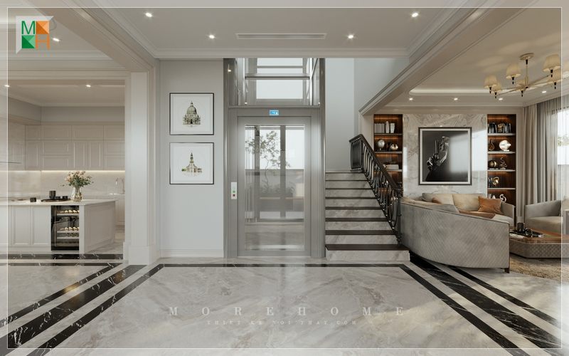 Nội thất trang trí phù hợp với không gian diện tích và mục đích sử dụng của gia chủ mang tới tổng thể thống nhất hài hòa về màu sắc mang tới sự hài lòng cho gia chủ.