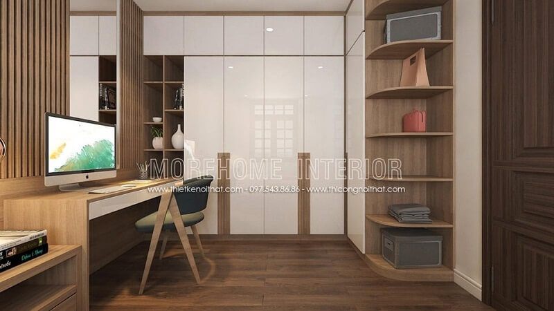 Bạn yêu thích vẻ đẹp sang trọng của mẫu tủ quần áo gỗ cao cấp trên, hãy liên hệ với MoreHome qua hotline: 097.543.8686