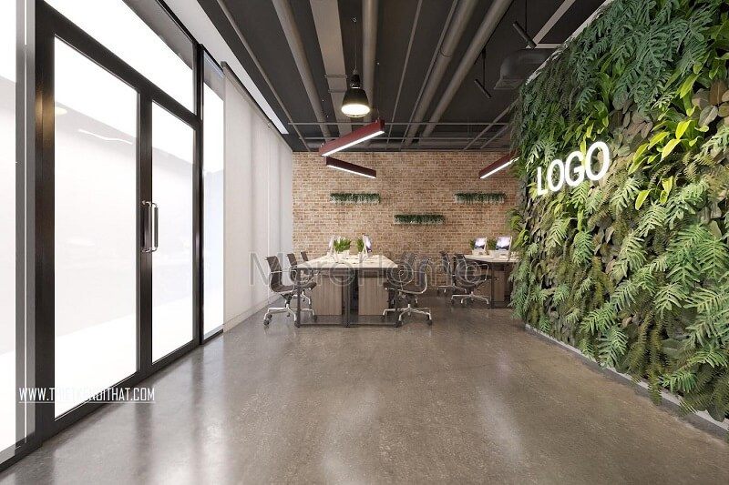 Tạo ra một văn phòng xanh theo phong cách hiện đại và đẹp.